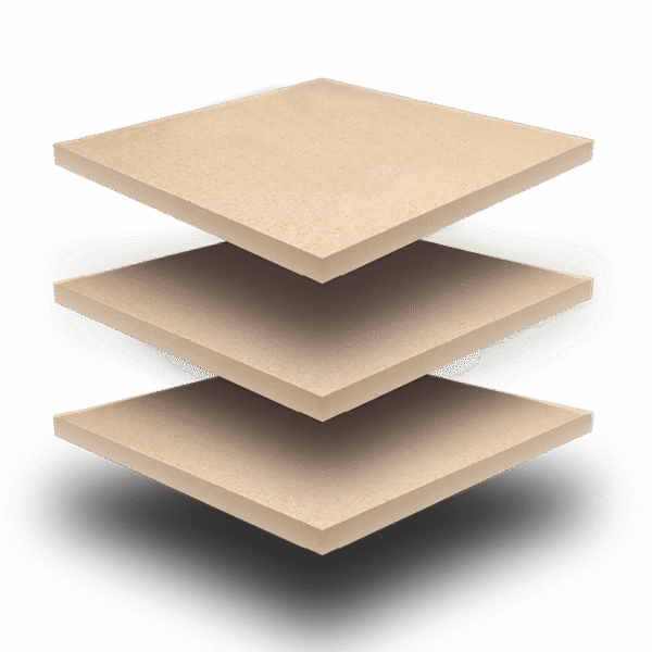 Medium density fiberboard (MDF)